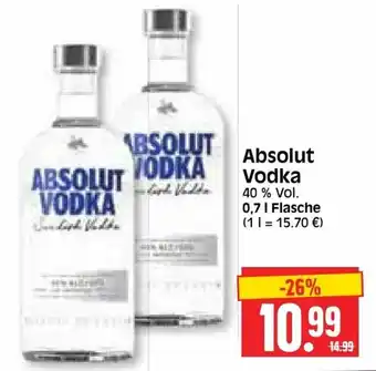 Edeka Herkules Absolut Vodka 0,7L Angebot