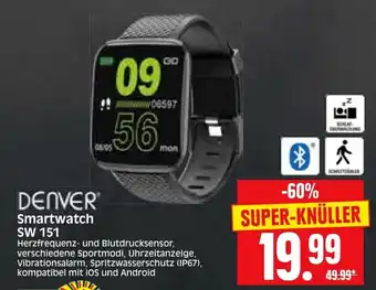 Edeka Herkules Denver Smartwatch SW 151 Angebot