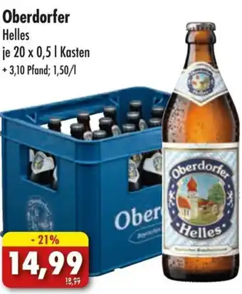 Lösch Depot Oberdorfer Helles 20x0,5 L Kasten Angebot