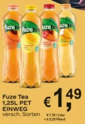 Lösch Depot Fuze Tea 1,25L PET EINWEG Angebot