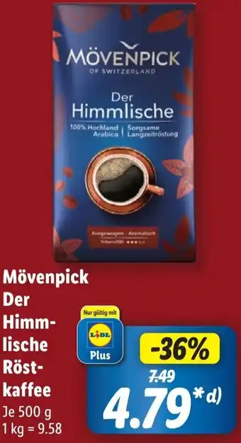 Lidl Mövenp Röst- kaffee 500 g Angebot