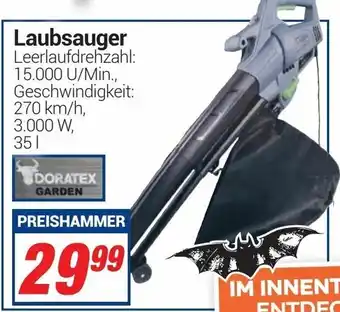 CENTERSHOP Laubsauger Angebot