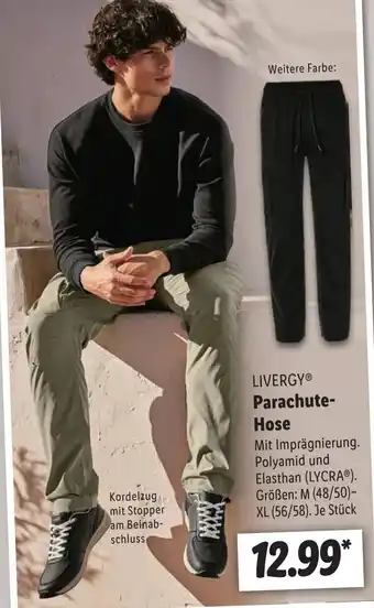 Lidl LIVERGYParachute- Hose Angebot