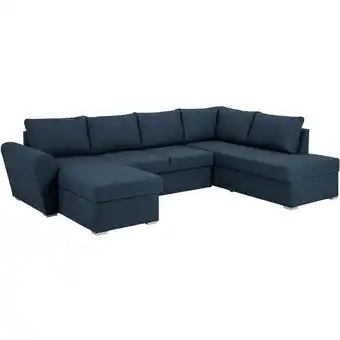 ManoMano Stefan Schlafsofa Chaiselong links, blau Angebot