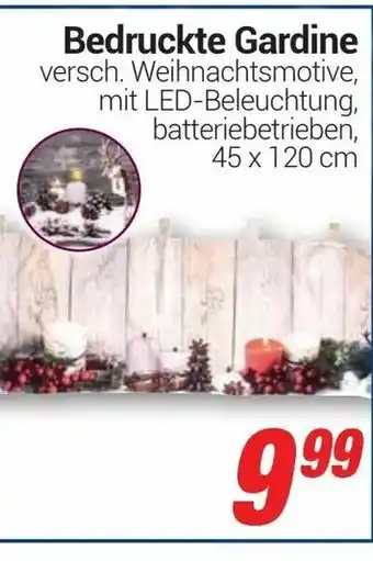 CENTERSHOP Bedruckte Gardine Angebot