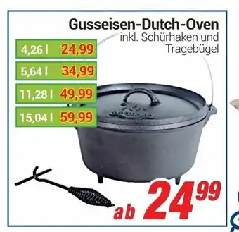 CENTERSHOP Gusseisen Dutch Oven Angebot