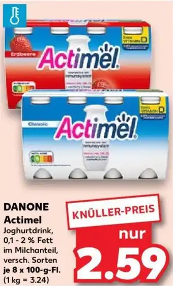 Kaufland DANONE Actimel 8 x 100-g-Fl. Angebot