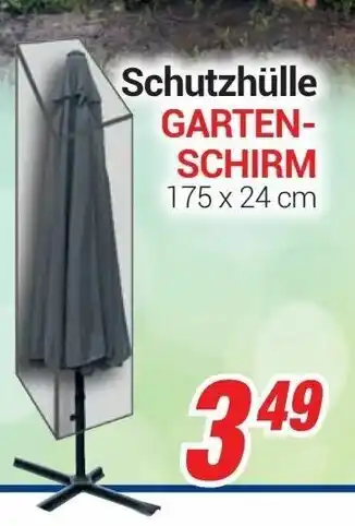 CENTERSHOP Schutzhülle Gartenschirm Angebot