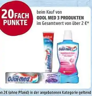 REWE Odol Med 3 Produkten Angebot