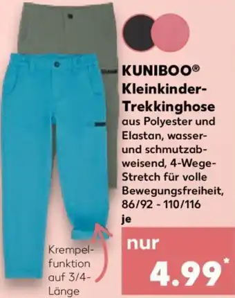 Kaufland KUNIBOO Kleinkinder Trekkinghose Angebot