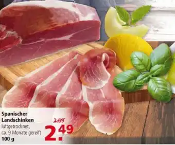 Multi Markt Spanischer Landschinken 100g Angebot