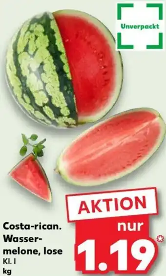 Kaufland Costa-rican. Wassermelone, lose Angebot