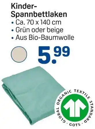 Rossmann Kinder Spannbettlaken Angebot