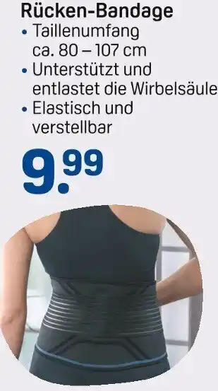 Rossmann Rücken-Bandage Angebot