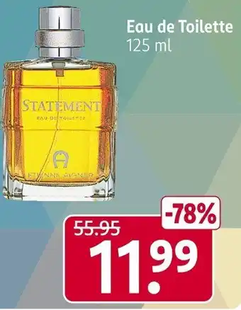 Rossmann STATEMENT FOR MEN ETIENNE AIGNER Eau de Toilette 125 ml Angebot