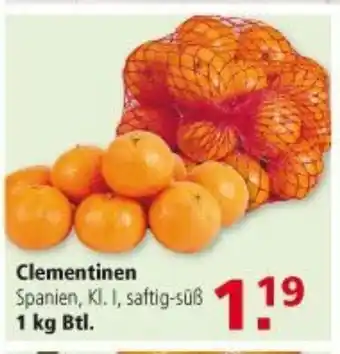 Multi Markt Clementinen 1kg Btl. Angebot