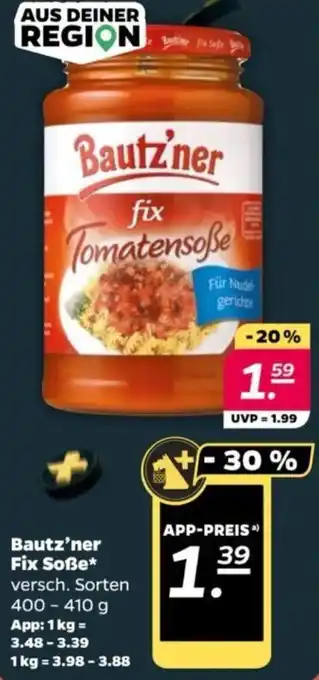 NETTO Bautz'ner Fix Soße 400-410 g Angebot