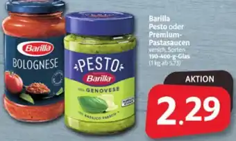 Markant Markt Barilla Pesto oder Premium Pastasaucen 190-400 g Glas Angebot