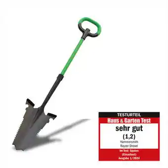 ManoMano Hammersmith Rayzer Shovel All-in-One Spaten - Gartenschaufel für harte, steinige Böden - Spezialspaten mit integrierter Wurze Angebot