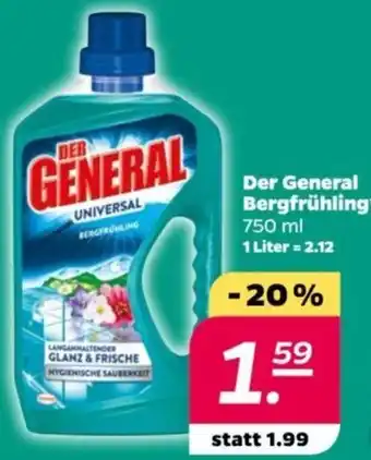 NETTO Der General Bergfrühling 750 ml Angebot