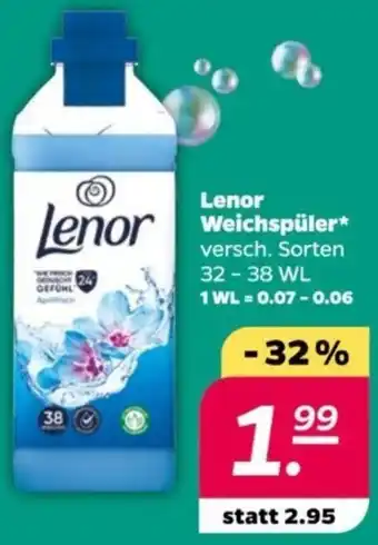 NETTO Lenor Weichspüler 32-38 WL Angebot