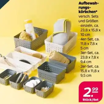 NETTO Aufbewahrungskörbchen Angebot