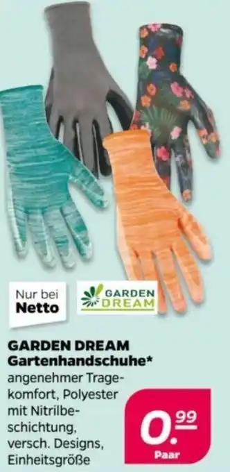 NETTO GARDEN DREAM Gartenhandschuhe Angebot