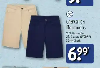 Aldi Nord UP2FASHION Bermudas 36-44; Stück Angebot