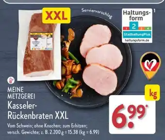 Aldi Nord MEINE METZGEREI Kasseler-Rückenbraten XXL  kg Angebot