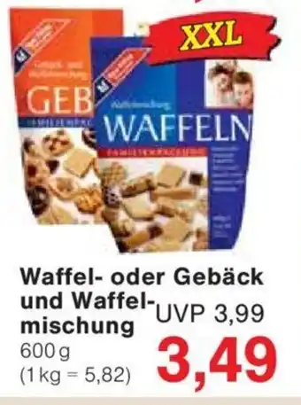 Jawoll Waffel- oder Gebäck und Waffel- mischung 600 g Angebot