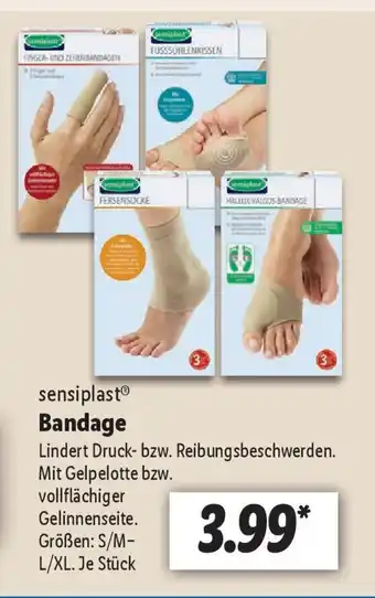 Lidl sensiplast Bandage Angebot