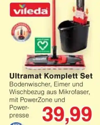 Jawoll Vileda Ultramat Komplett Set Angebot