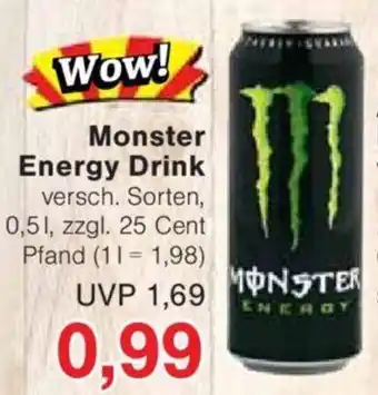 Jawoll Monster Energy Drink 0,5 l Angebot