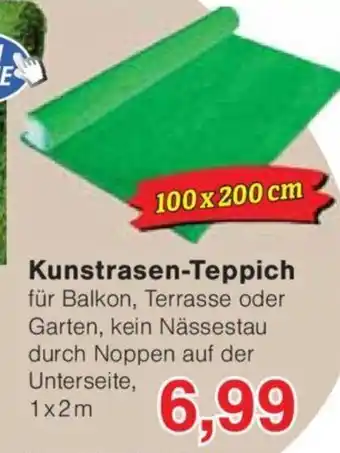 Jawoll Kunstrasen-Teppich 100 x 200 cm Angebot