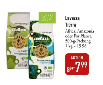 Galeria Markthalle Lavazza Tierra Africa, Amazonia oder For Planet. 500-g-Packung Angebot