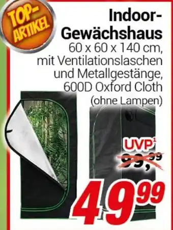 CENTERSHOP Indoor- Gewächshaus Angebot