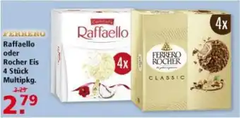 Multi Markt Raffaello oder Rocher Eis Angebot