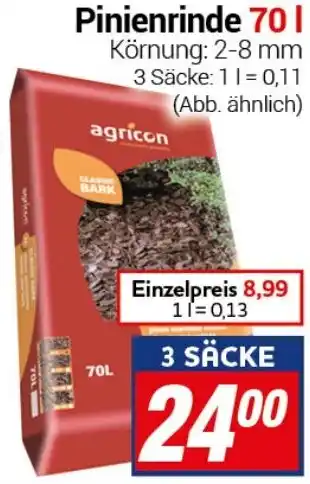 CENTERSHOP Pinienrinde 70 L Angebot