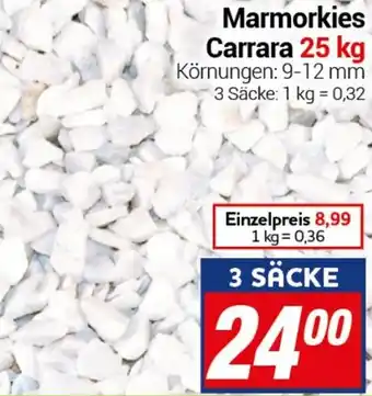 CENTERSHOP Marmorkies Carrara 25 kg Angebot