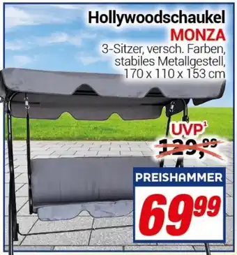 CENTERSHOP Hollywoodschaukel MONZA Angebot