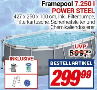 CENTERSHOP Framepool 7.250 L POWER STEEL Angebot