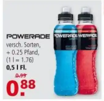 Multi Markt Powerade 0,5L Angebot