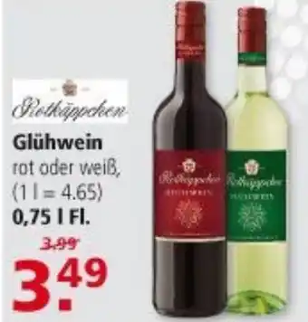 Multi Markt Rotkäppchen Glühwein 0,75L Angebot