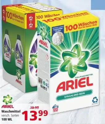 Multi Markt Ariel Waschmittel 100 WL Angebot