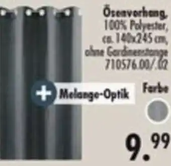 Möbel Boss Ösenvorhang Angebot