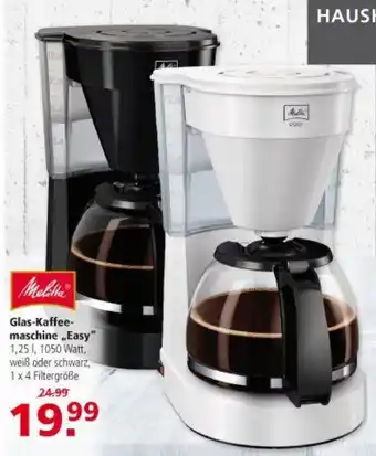 Multi Markt Melitta Glas Kaffeemaschine Easy Angebot