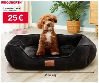 Woolworth Hundebett "Mink" Gr.75x55x26cm Angebot