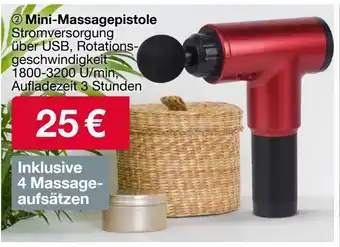 Woolworth Mini-Massagepistole Angebot