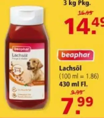 Multi Markt Beaphar Lachsöl 430ml Angebot