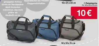 Woolworth Reisetasche Gr. 40x20x25 cm Angebot